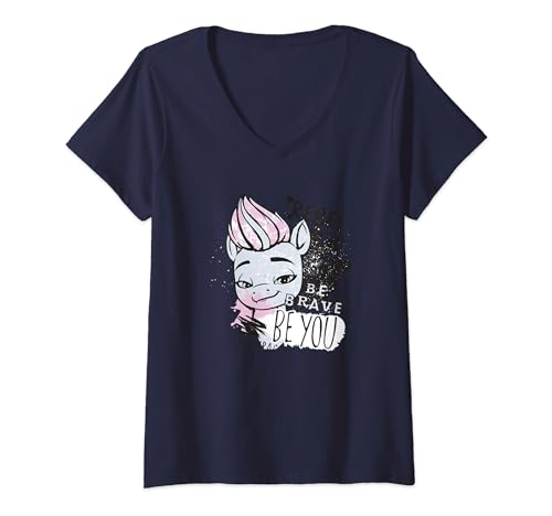 T-shirt Col V My Little Pony Zipp Rebel en coton pour enfant