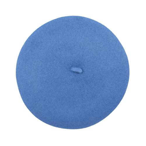 Image of Klong Women Wool Beret Hat French Style Solid Color