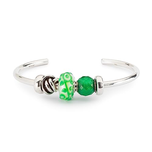 TROLLBEADS Round Green Onyx Facet Bead3