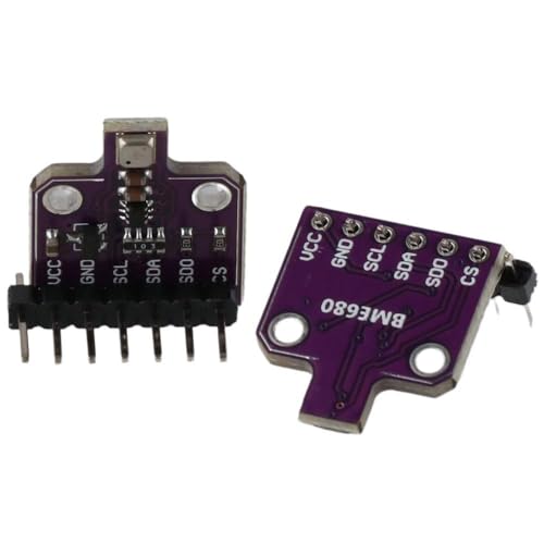 Development Board 2pcs BME680 Practical 4 in 1 Temperature Humidity Pressure Sensor Digital Atmospheric Barometric Board Electronic Building Blocks - Image 6