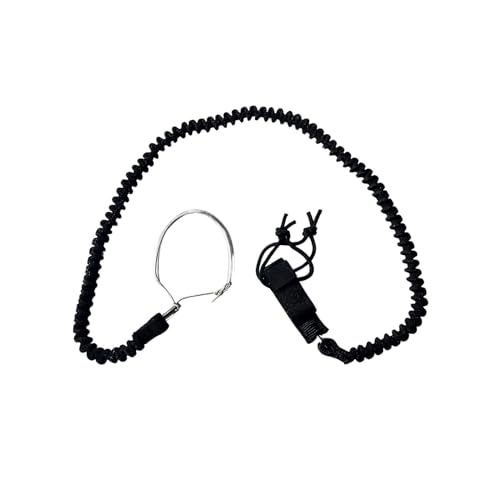 Blue Planet Shock Cord Zero Drag Leash for Wing Foiling, Keeps Board/foil Far Away from Body & Wing When Used with Retracting Leash Floating Shock Cord for Quick Release, Retracting Leash Not Included