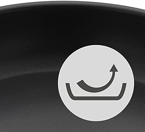 WMF 733026299 Set of 2 Coated Cromargan Stainless Steel Frying Pans, Stainless Steel, Silver, Set 24 cm und 28 cm