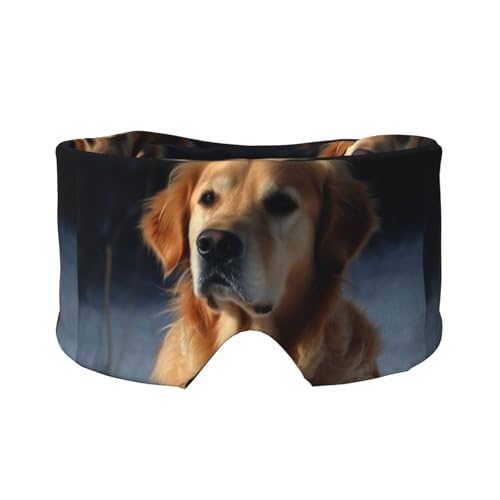 Golden Retriever Sleep Eye Mask Ultra Soft Comfortable Sleeping Masks