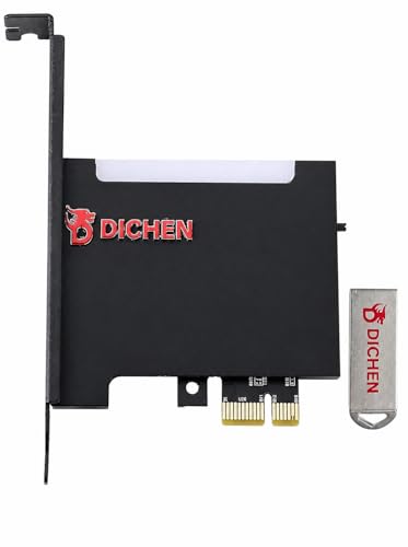 D DICHEN D DICHEN 75T FPGA DMA Card USB-C PCIe x1 Board XC7A75T Artix-7 FTDI FT601 ZnO Heat Dissipation USB Installation