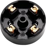 4X20A Small 20A 4 Way Lighting Terminal Junction Box - Brown. HAGER J201. 59MM (4)