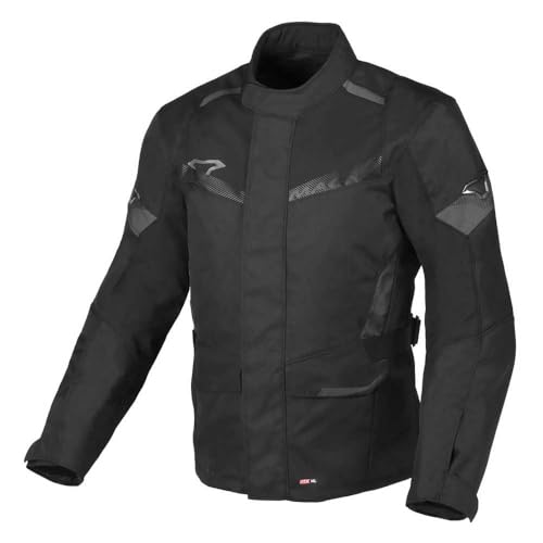 Macna VAULTURE Veste textile M en noir pour vos trajets quotidiens