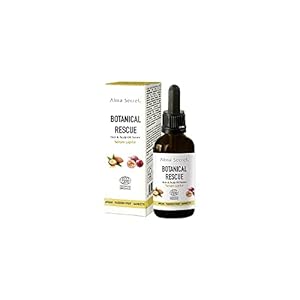 Alma Secret Serum Aceite Capilar Botanical Rescue Pelo Seco y Dañado, Aceite Reparador Pelo – Hidratante rizos, Aceite Cabello Dañado o Pre poo – Apto Curly – ECOCERT COSMOS ORGANIC – 50 ml