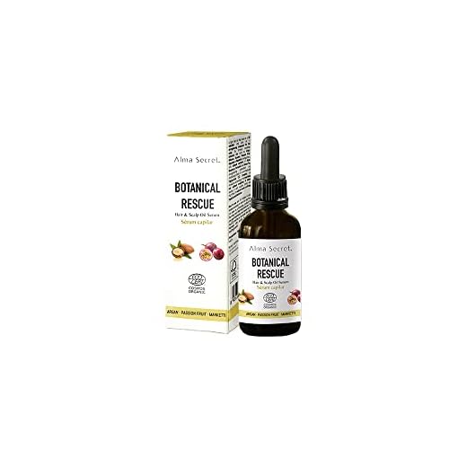 Serum Capilar 50ml Botanical Rescue [Serum Pelo Seco y Dañado], Aceite para el Pelo Reparador Pelo – Hidratante Pelo Aceite Capilar, Hair Serum, Aceite Reparador Cabello Dañado, Serum para el Pelo