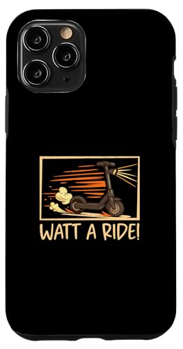 Watt A Ride �ʔ����d�C������ E-�X�N�[�^�[ Ebike�h���C�o�[ �X�}�z�P�[�X iPhone 11 Pro �p