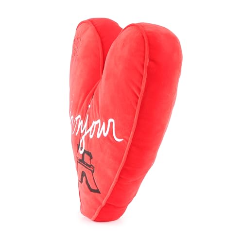 Image of Jay Franco Emily in Paris Decorative Throw Pillow - Super Soft Heart Shaped Pillow - Measures 12 Inches