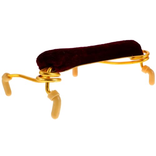 SHOWERORO Professional Violin Shoulder Support Rest with Arc Design for Comfortable Playing Performance Bracket for Violins Reduces Shoulder Pressure for Standing and Walking Musicians