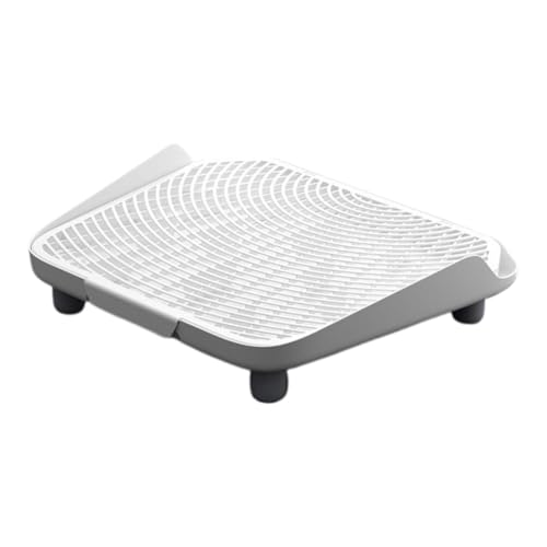 Yajuyi 猫用トイレスロープ 猫用トイレトラップマット 滑り止め 二重層 ポータブル 子猫用トイレボックス トイレ用フットボード ペット用品