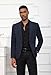 Men's Causal Blazer Suit Jacket Lightweight Spoart Coats for Men One Button Mens Business Blazer Jackets Navy Blue