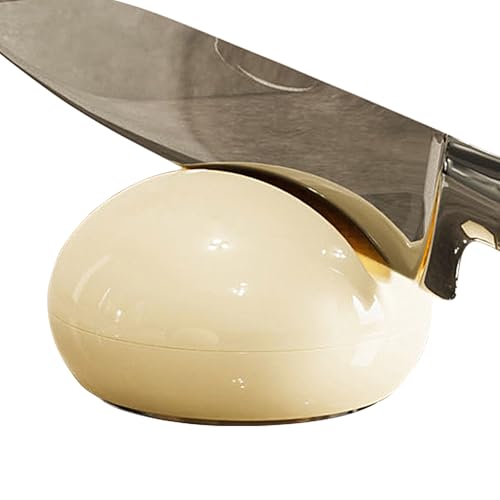 Afilador de - Piedra De Afilar Manual Para Cuchillos Carniceros | Piedra De Afilar Para Cuchillos,Para Cocina y Chef Barbacoa al Aire Libre Campo Verduras Carne y