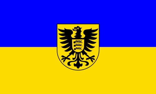 Drapeau Large Trossingen de 1.35m² | Grand pavillon horizontal extérieur