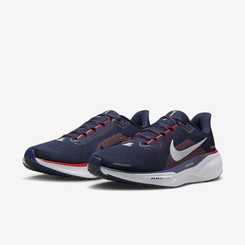 Nike Nike Pegasus 41 Pegasus 41 Men's College Road Running Shoes Arizona (FZ5104-400, College Navy/White/University Red/White) Size 9