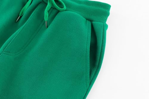 ACESTAR Kids Unisex Plain Sweatpants Cotton Drawstring Casual Pull-on Jogger Pants for Boys or Girls Age 5-14Y4