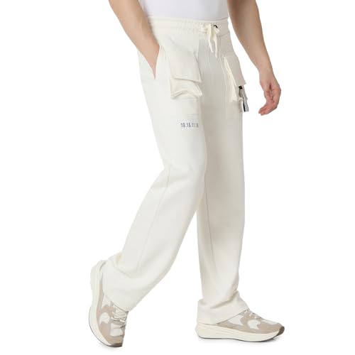 Image of Spykar Men Knit Track Pants