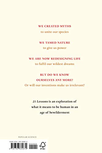 21 Lessons for the 21st Century: Yuval Noah Harari