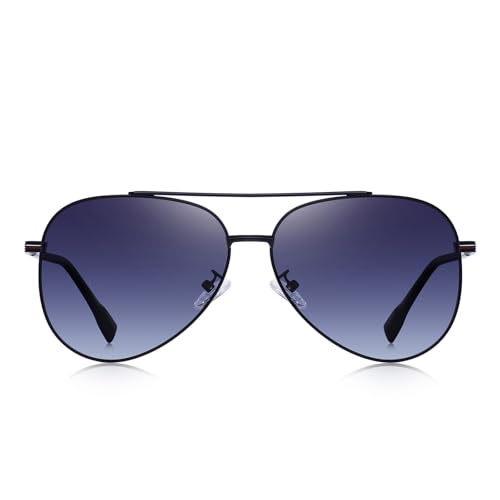 DESIGN Men Women Classic Retro Rivet Polarized Sunglasses TR90 Legs Lighter Design Oval Frame UV4002