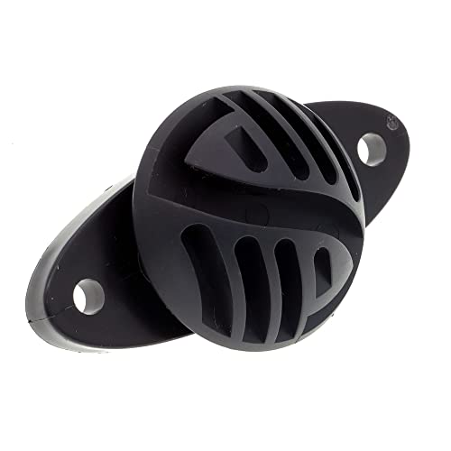Isolateurs pour poteaux en bois noir lot de 50 avec vis intégrées - 3