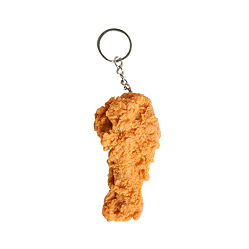 POYAMUSE Fried Chicken Keychain - Realistic Imitation Food Charms -