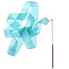 2 meter Gym Linten Dance Ribbon Ritmische Art Gymnastiek Ballet Streamer Twirling Rod Rainbow Stick Training ZRONG