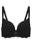 Simone Pérèle T-Shirt-BH, Herzform aus Spacer 3D Größe 65F, Farbe Schwarz