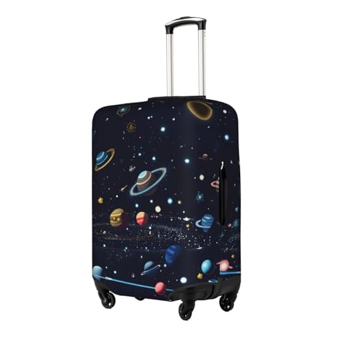 Star Constellation Map Tsa Approved Luggage Cover For 18-32 Inch Suitcases Scratch-Resistant Stretch Luggage Cover2