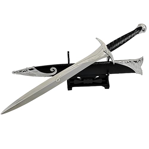 KUNRUI Sting Model,Length:28Cm/11Inch,All Metal Material with Display Stand, Collection for Movie Lovers, Home Table Decor