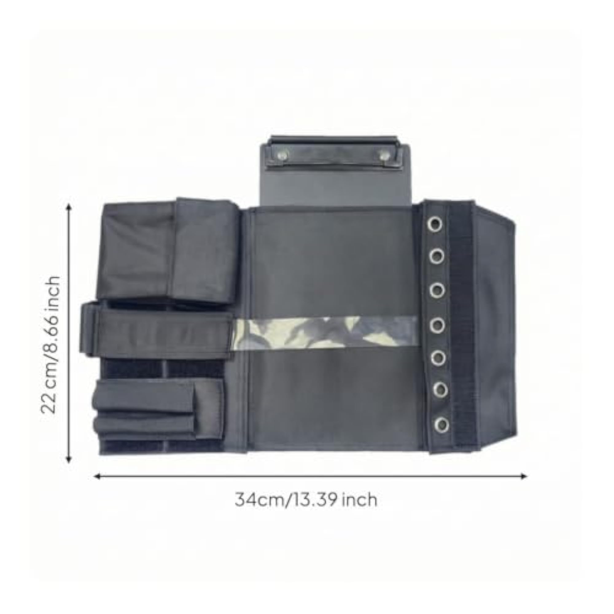 Hands-Free Pilot Kneeboard with Strap