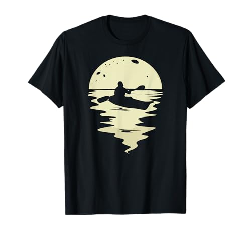 Kayak KANU RAFTING PADDEL BOOT sport acquatici notte KAYAK Maglietta