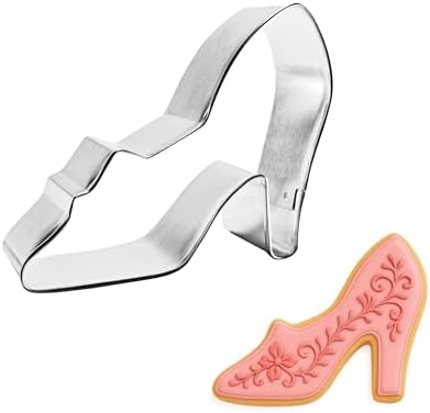 4 Inch Glass Slipper Shoe Cookie Cutter for Cookies & Crafts image 4
