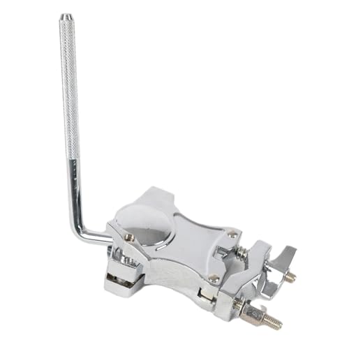 Abrazadera de Tambor Ajustable para Montaje con Soporte de Extensión de Metal para Instrumento Musical miniatura 3