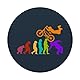 BMX Rad Radfahrer BMX Bike Fahrrad Evolution race BMX PopSockets mit austauschbarem PopGrip