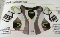 DR Sonic 10 Youth Hockey Shoulder Pads Size Youth Large