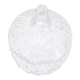 DOITOOL Tarro de Vidrio Decorativo para Aromaterapia Tarro Vacío para Velas y Dulces para Manualidades y Almacenamiento de Especias