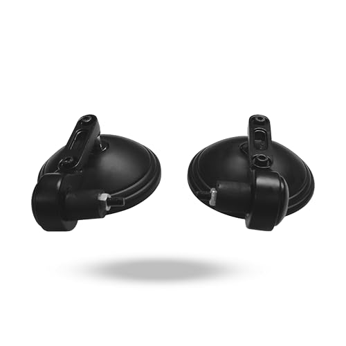 Image of Handle bar Mirror Bar End Rear View For Jawa all Models (Handlebar Mirror Round)