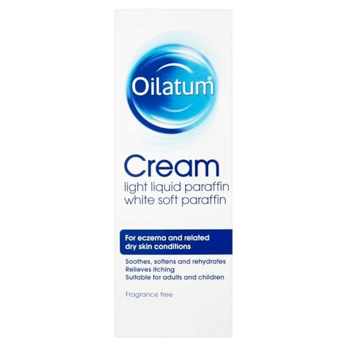 Oilatum Cream for Eczema Psoriasis and Dry Skin Conditions Soothing Formula for Sensitive Skin Hydrating Relief for Itchy Irritated Skin 1 x 150g