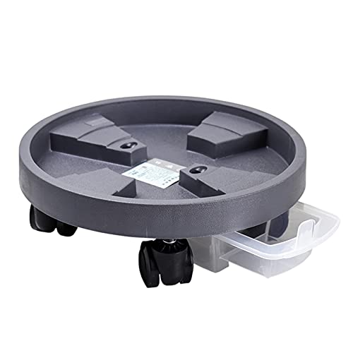 Wood Plant Shelf Plant Dolly Planter Caddies With Wheels Plastic Flower Pot Stand Indoor Outdoor Movable Planter Stand Planter Trolley Corner Display Rack (Size : 26Cm) #TOP17