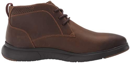 Florsheim Men's Flair Plain Toe Chukka Boot, Brown Crazy Horse/Brown Sole, 7.5 | Image 5