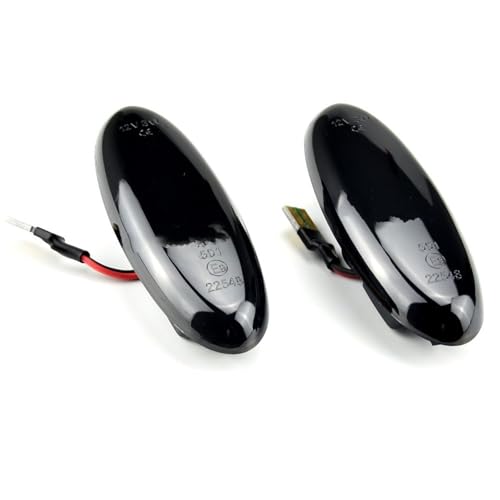 Intermitentes laterales para Mazda Protege 5 2002 2003 con luz de posición dinámica ámbar