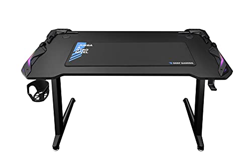 Tavolo Gaming PC, Legno Compensato, 118 x 670 x 185 mm - Scrivania Gaming - Immagine 9