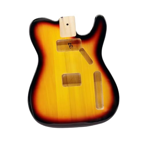 Menolana Guitar Body DIY Guitar Part Accessories Wood Handcrafted Professional Guitar Barrel Guitar Assembly for Guitar Neck 2.24inch