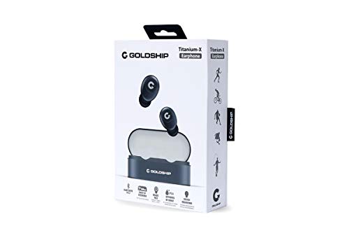 Goldship Fo-1455 Fone de Ouvido Esporte Bt, Pretoy, Normal