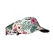 Hawaii Hawaiian Floral Sun Visor Hats Women Men Wide Brim Visors Hat Outdoor Sports Golf Beach Travel Tennis Caps