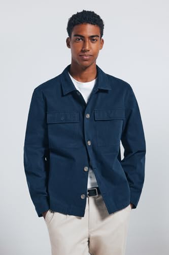 SPRINGFIELD smart overshirt chaqueta sport jacket hombre botones casual 5