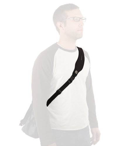 Custom SLR Ultra Comfortable Replacement Strap For Messenger Black