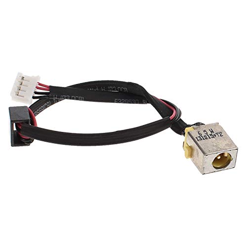 LPUK Conector Alimentación CC Cable Toma de Carga Compatible con Packard Bell EasyNote PEW91 Cover