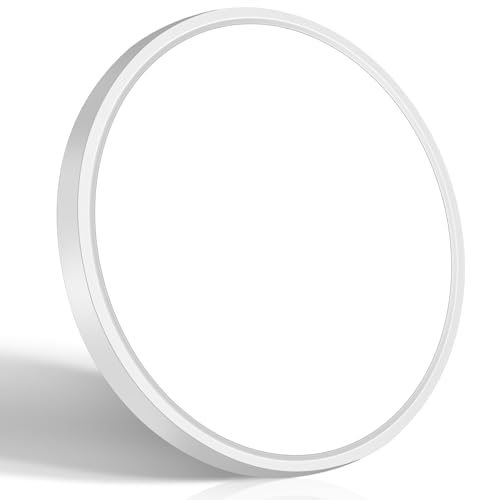 Brightever 7 Inch LED Flush Mount Ceiling Light Fixture, 15W 1600LM, Super Slim 0.67 Inch Small LED...